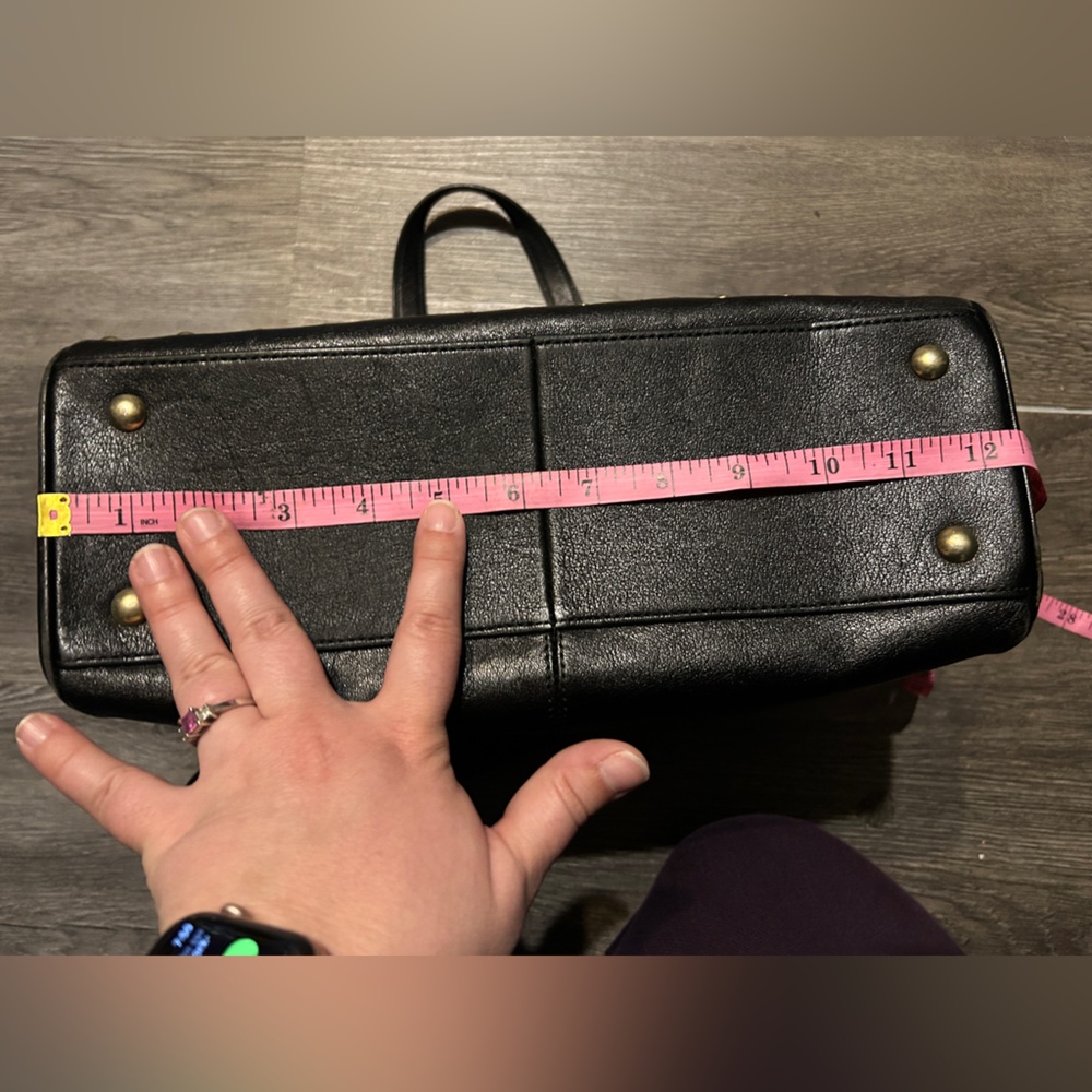 Studded Coach Shoulder Bag - Picture 10 of 14